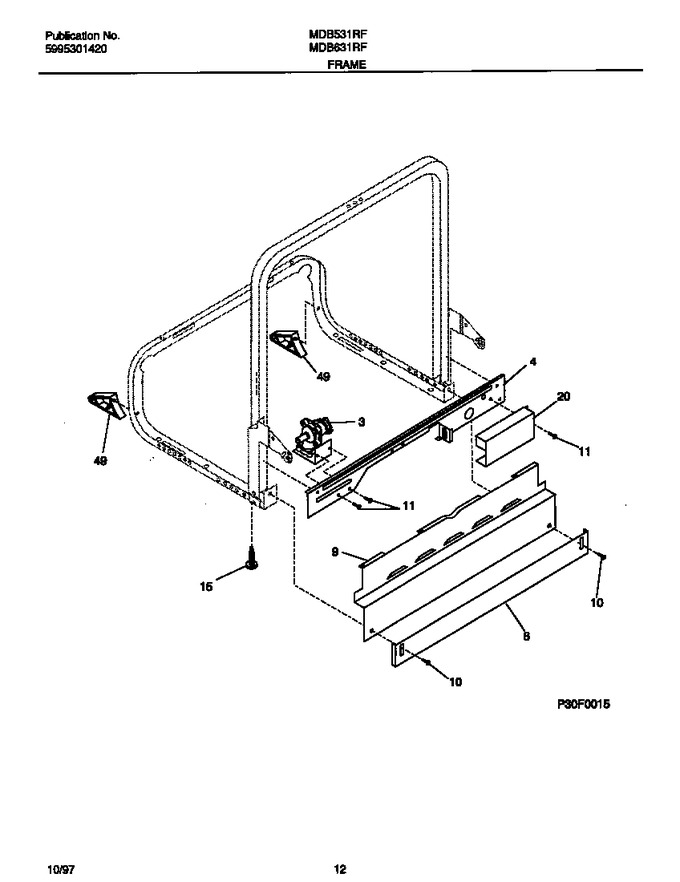 Diagram for MDB531RFR3