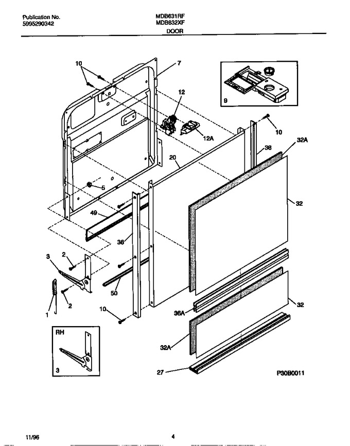 Diagram for MDB631RFR1