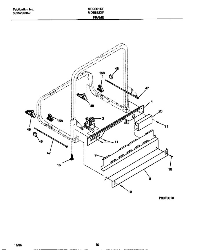 Diagram for MDB631RFR1