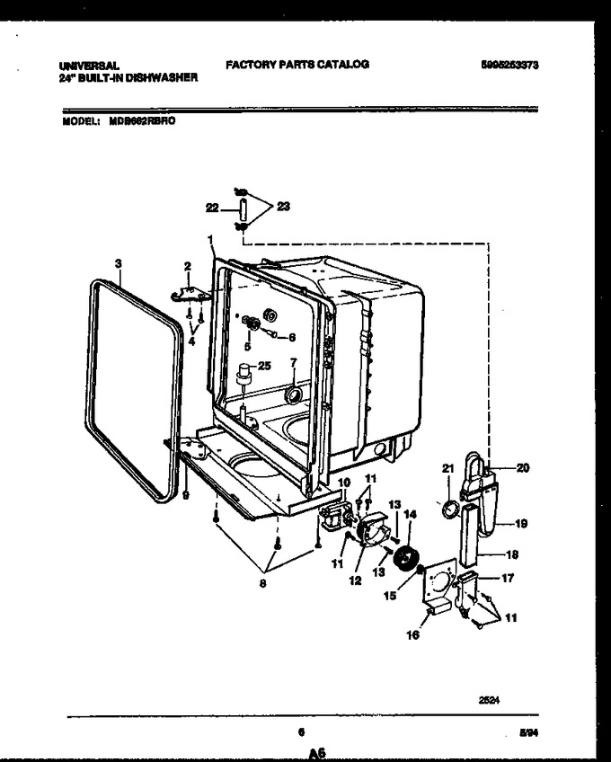 Diagram for MDB662RBR0