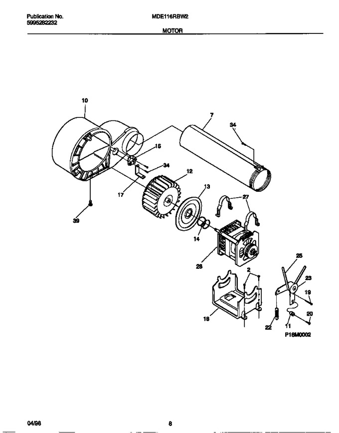 Diagram for MDE116RBW2
