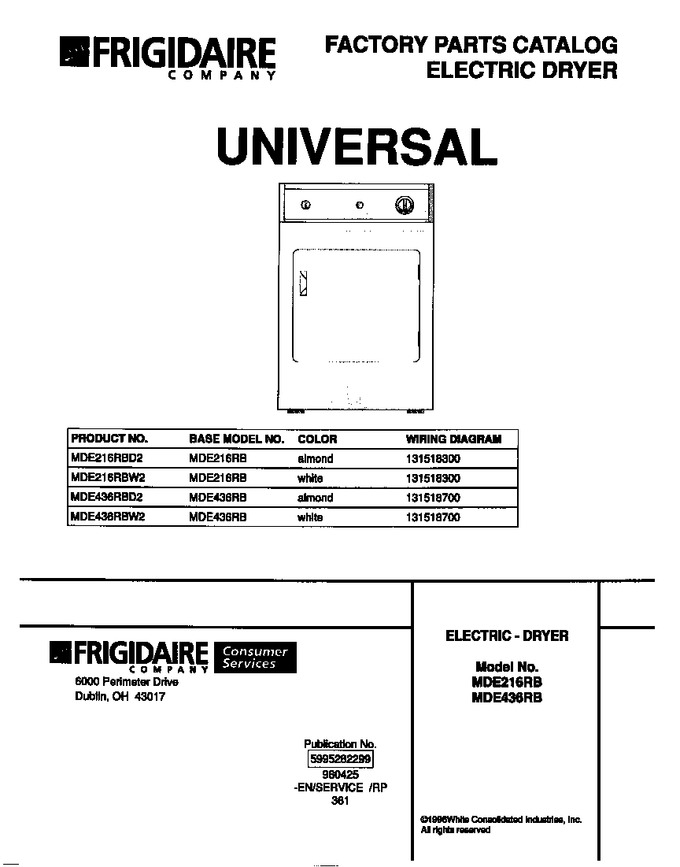 Diagram for MDE216RBD2