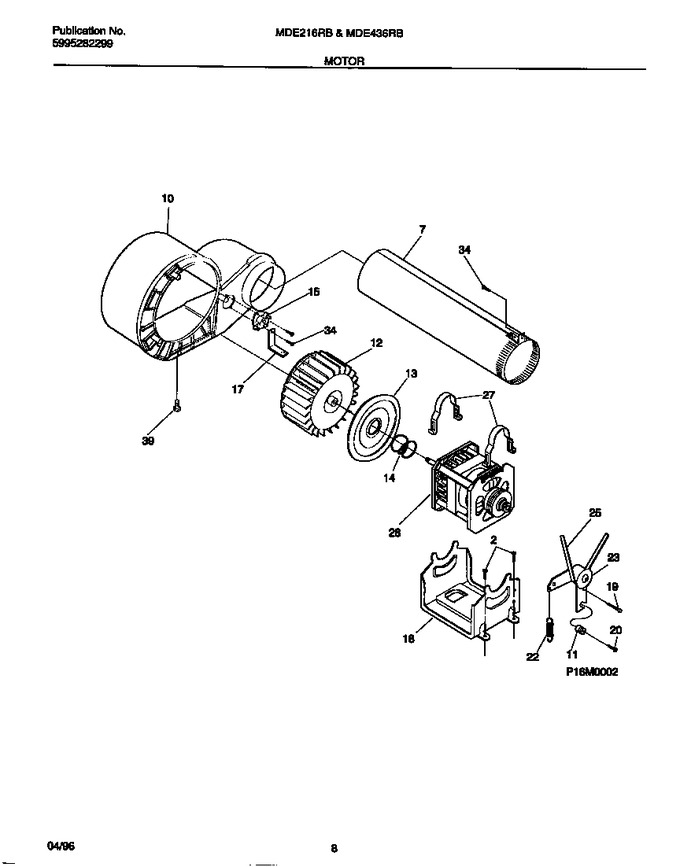 Diagram for MDE436RBW2