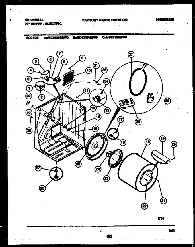Diagram for MDE336MBWW0