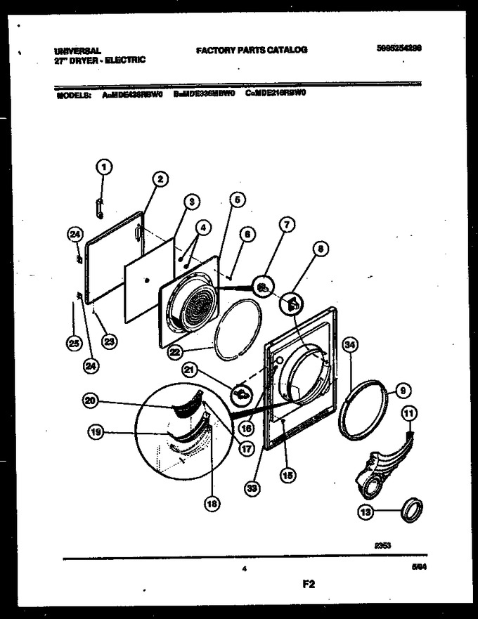 Diagram for MDE436RBW0
