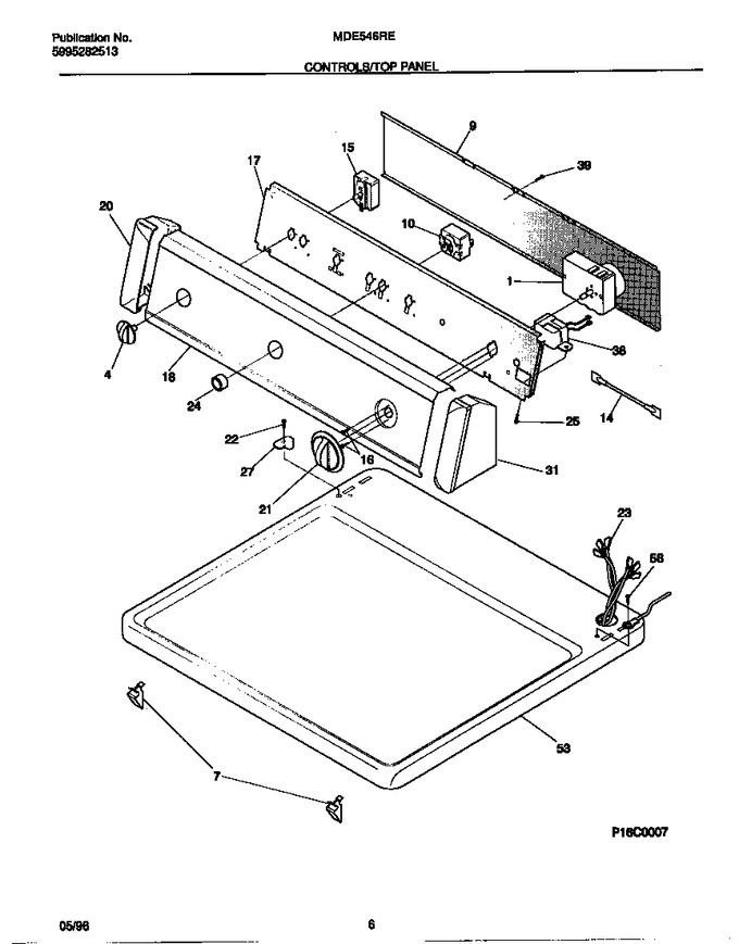 Diagram for MDE546RED0