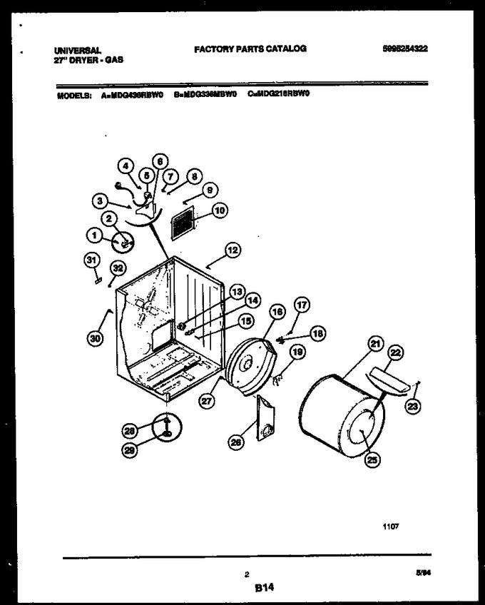 Diagram for MDG336RBD0