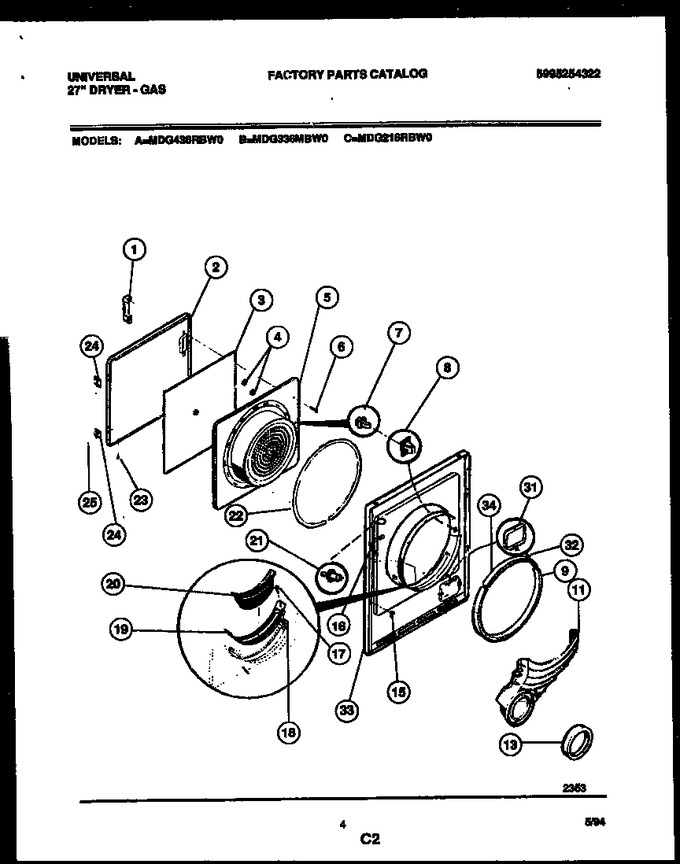 Diagram for MDG336RBD0