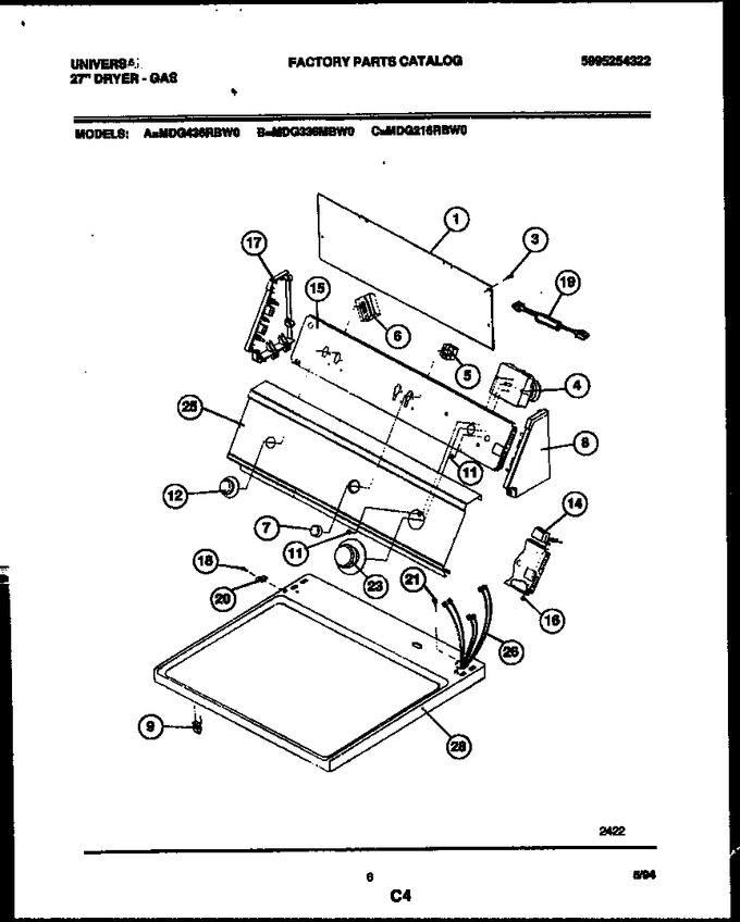 Diagram for MDG336RBD0