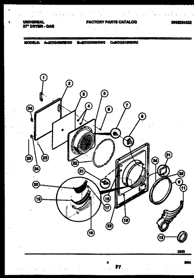 Diagram for MDG336MBWW0