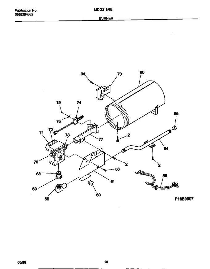 Diagram for MDG216RED0
