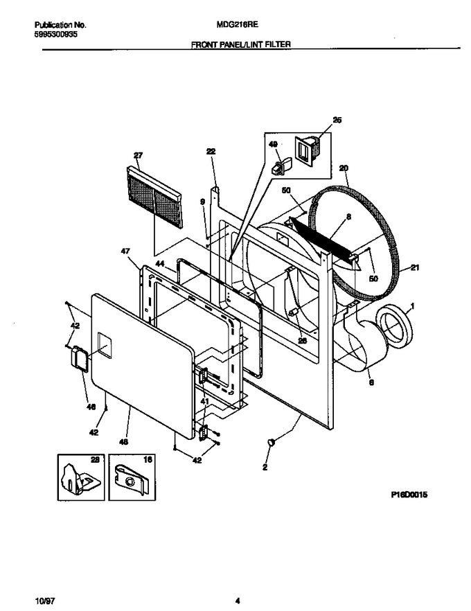 Diagram for MDG216REW1