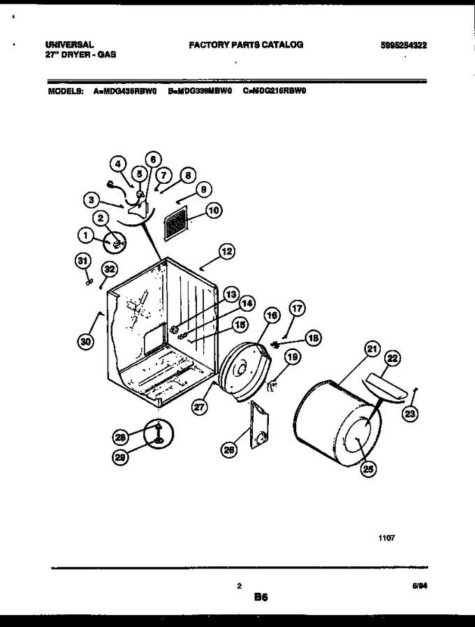 Diagram for MDG336MBW0