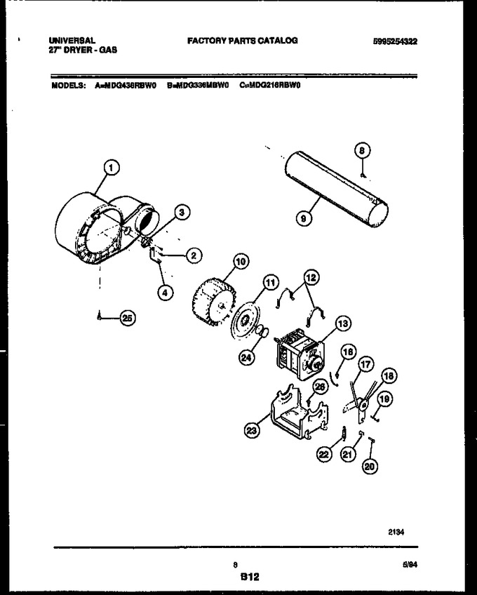 Diagram for MDG336MBW0
