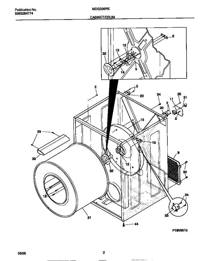 Diagram for MDG336RED0