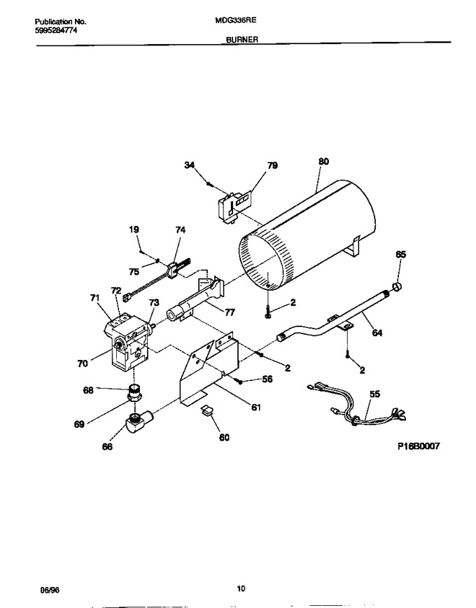 Diagram for MDG336REW0