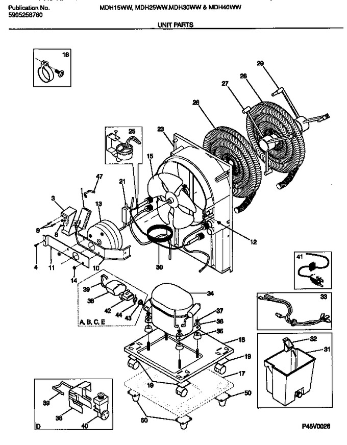Diagram for MDH40WW3