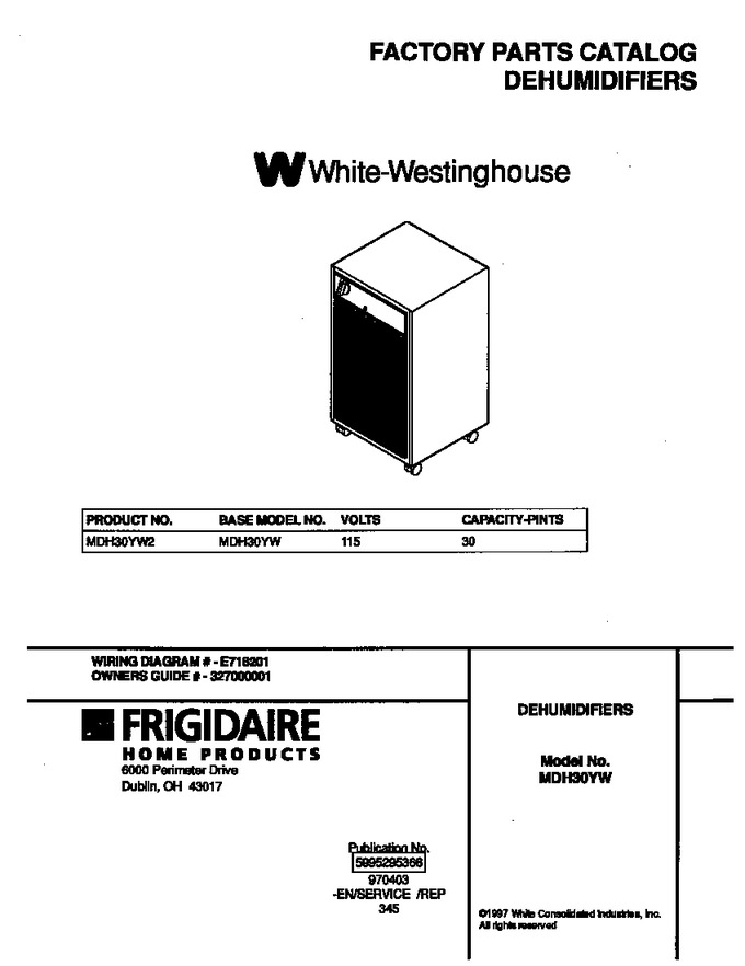 Diagram for MDH30YW2