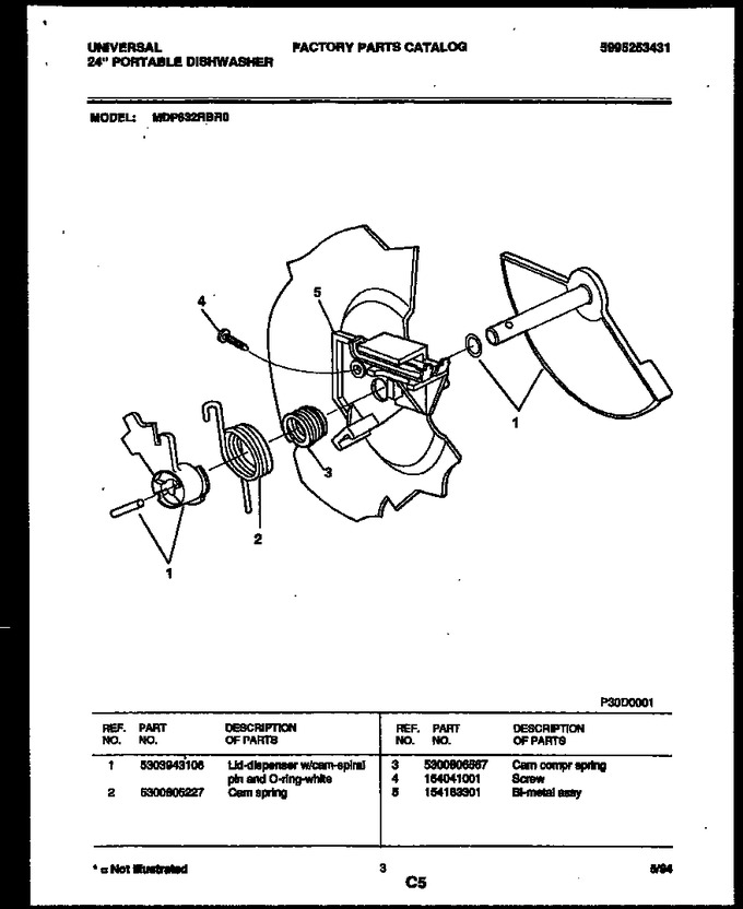 Diagram for MDP632RBR0