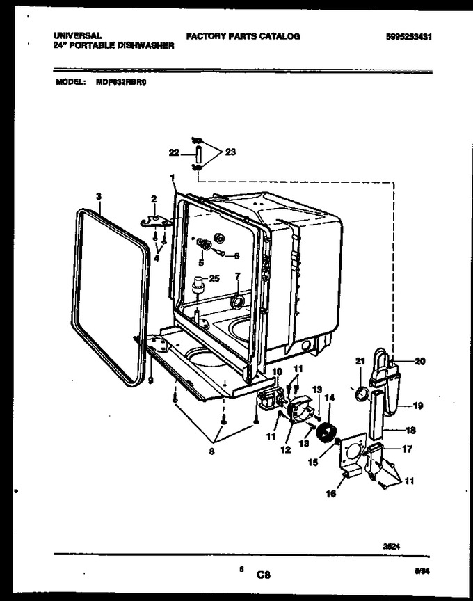 Diagram for MDP632RBR0