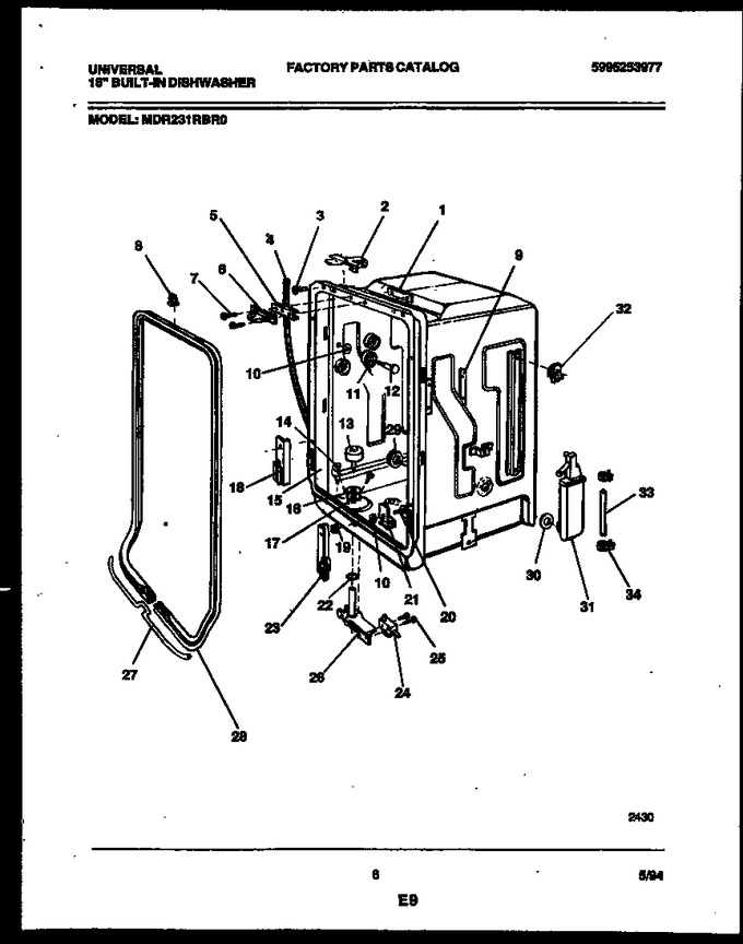 Diagram for MDR231RBR0