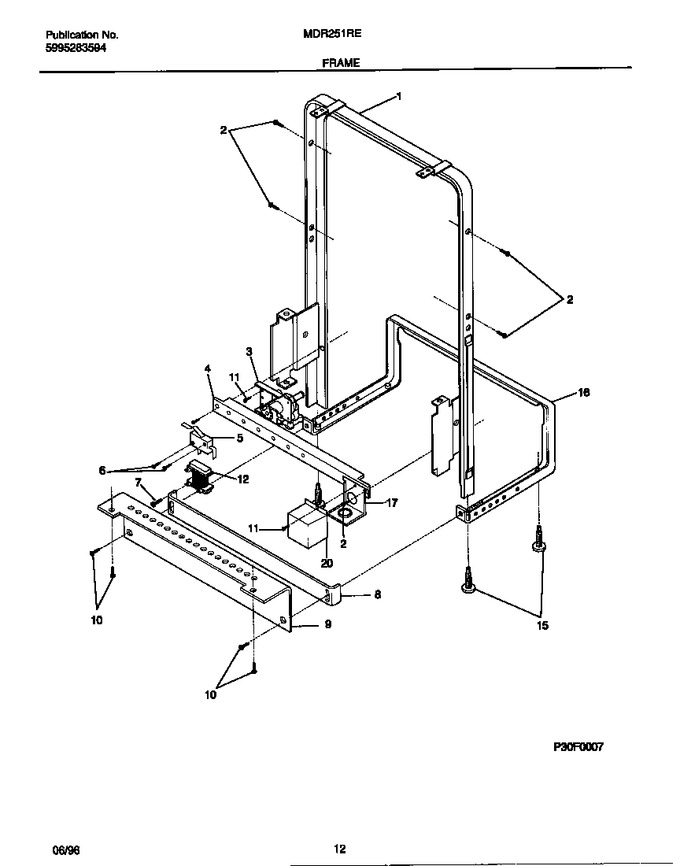 Diagram for MDR251RER0