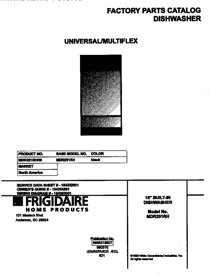 Diagram for MDR251RHR0