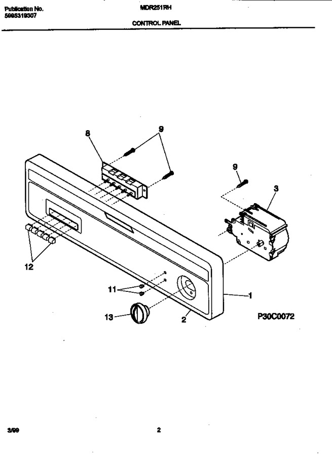 Diagram for MDR251RHR0