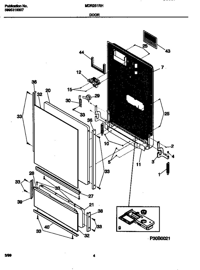 Diagram for MDR251RHR0