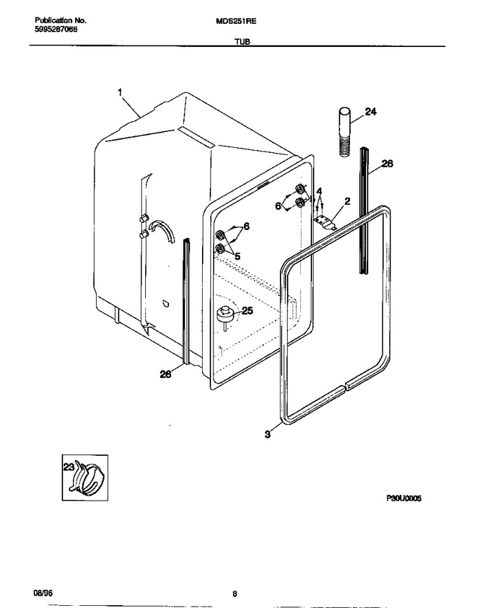 Diagram for MDS251RER0