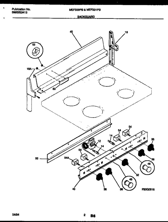 Diagram for MEF301PBWA