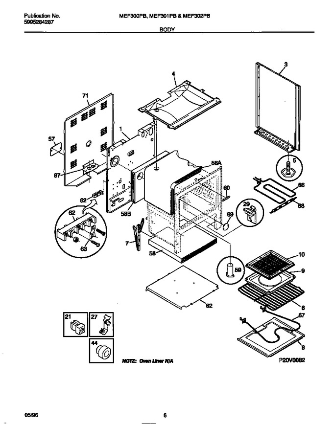 Diagram for MEF301PBWD