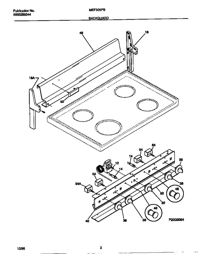 Diagram for MEF300PBDG