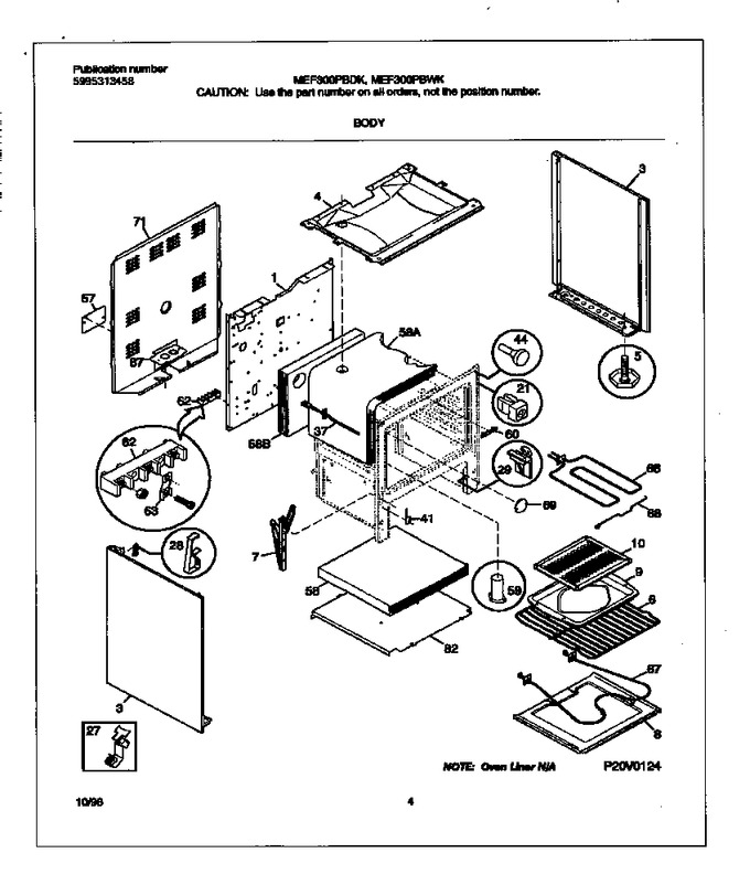 Diagram for MEF300PBWK