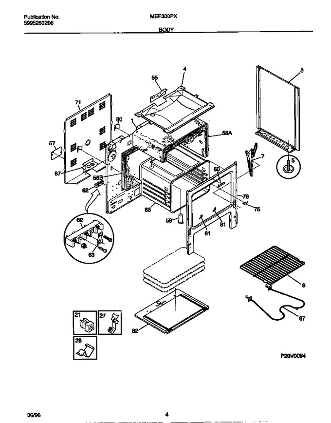 Diagram for MEF300PXWA