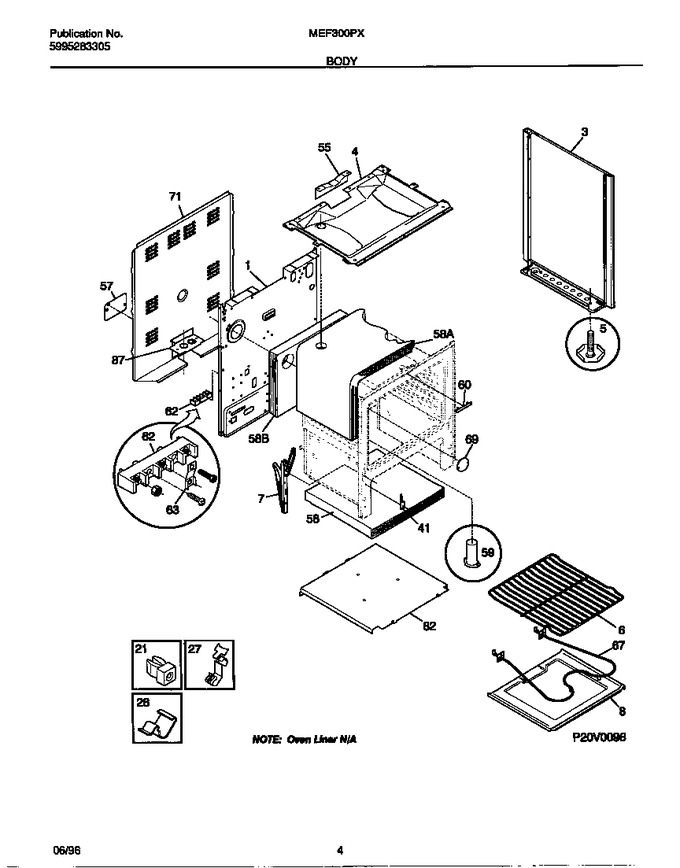 Diagram for MEF300PXWB
