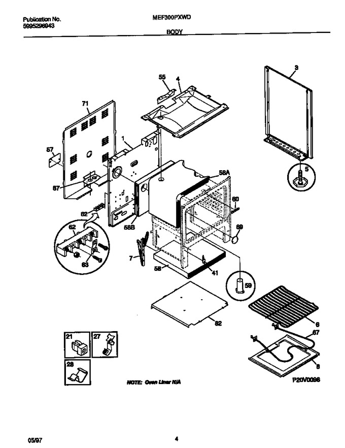 Diagram for MEF300PXWD