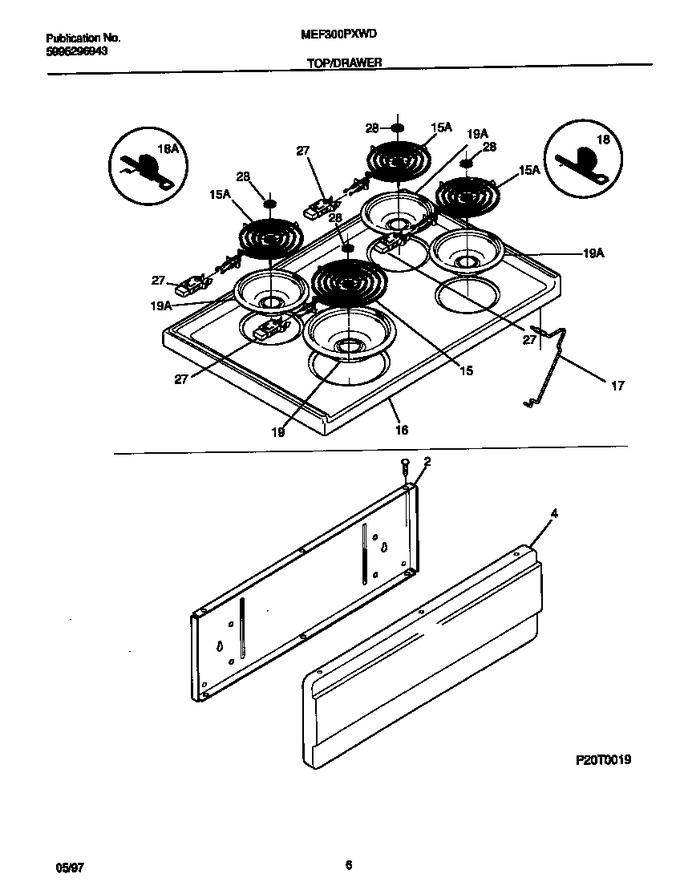Diagram for MEF300PXWD