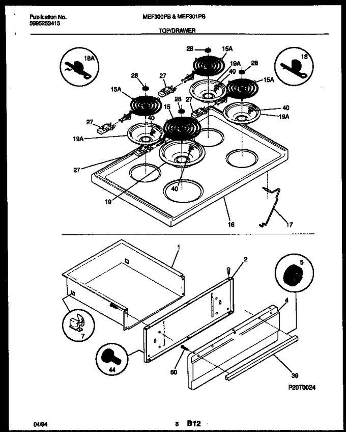 Diagram for MEF301PBWA
