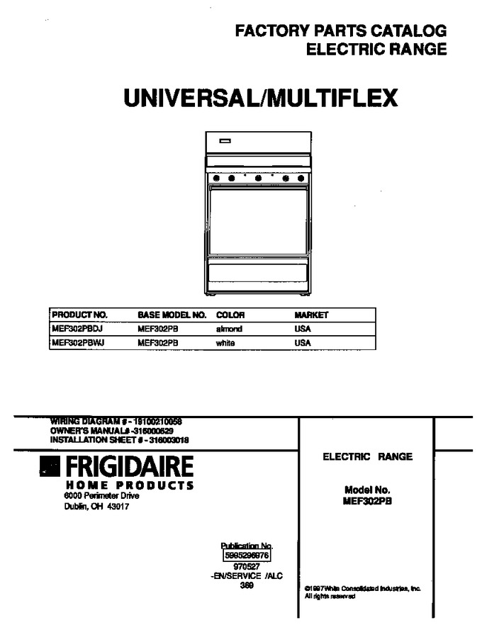 Diagram for MEF302PBDJ