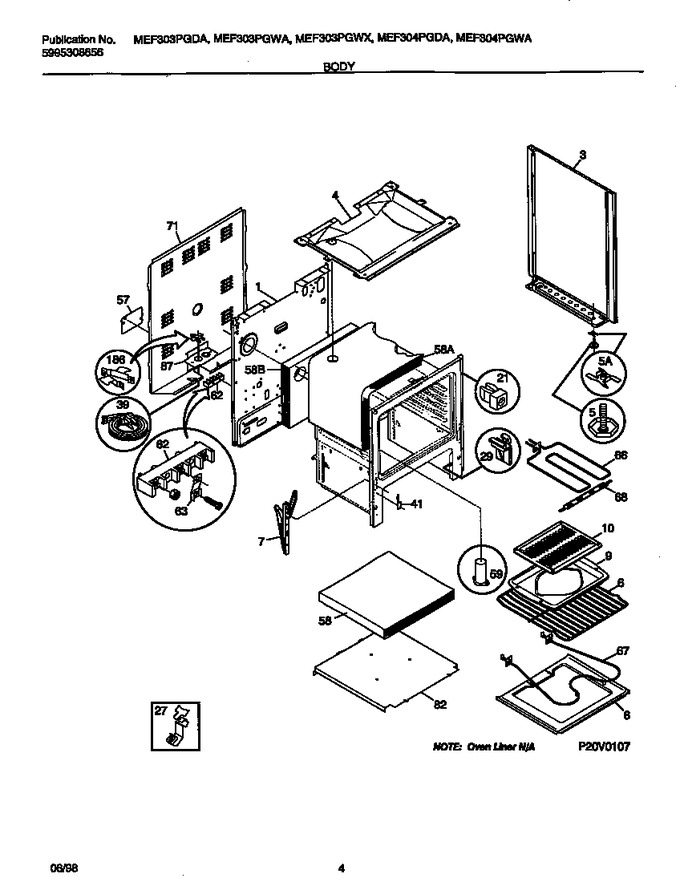 Diagram for MEF303PGWA