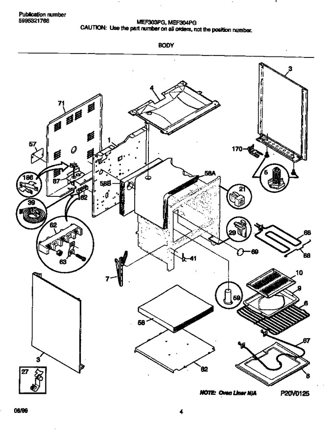 Diagram for MEF304PGWY