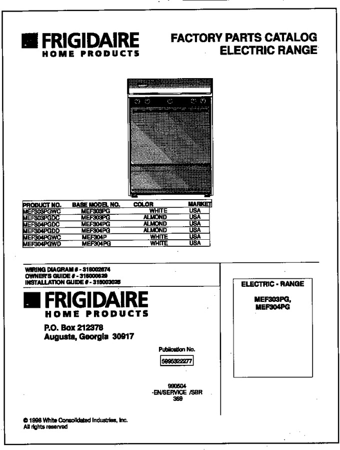 Diagram for MEF304PGDD