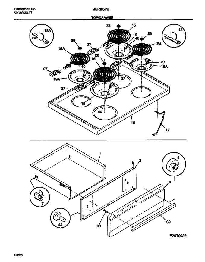 Diagram for MEF305PBDA