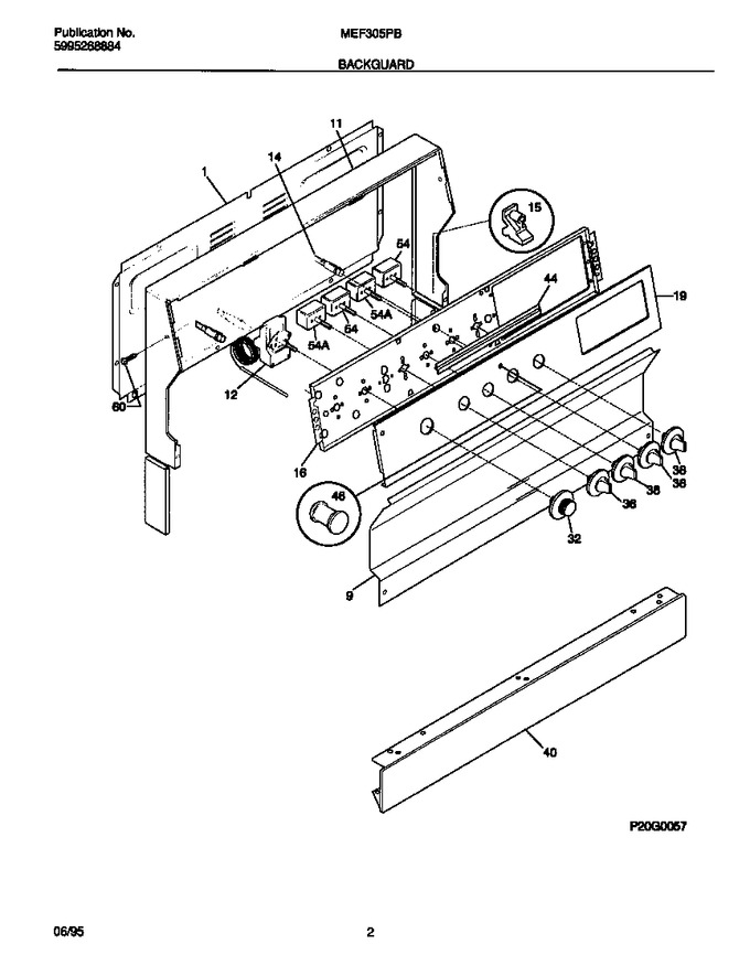 Diagram for MEF305PBWB
