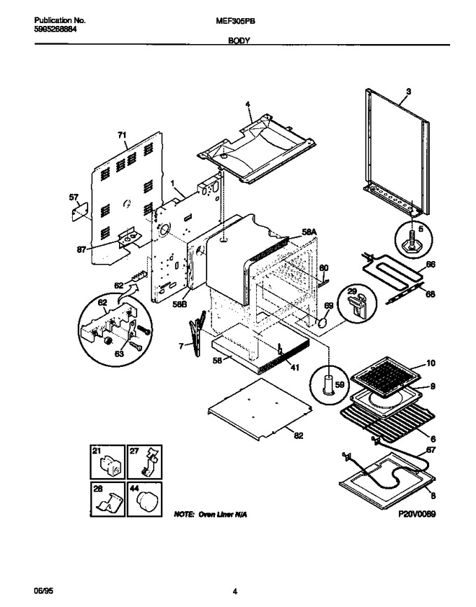 Diagram for MEF305PBWB
