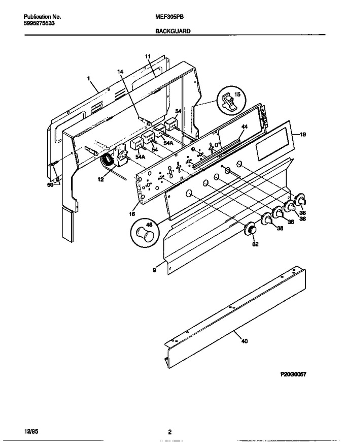 Diagram for MEF305PBWC
