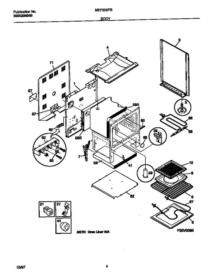 Diagram for MEF305PBDF