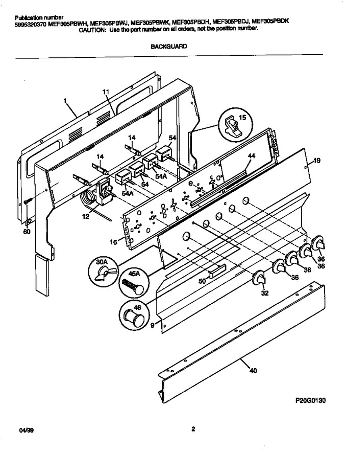 Diagram for MEF305PBWH