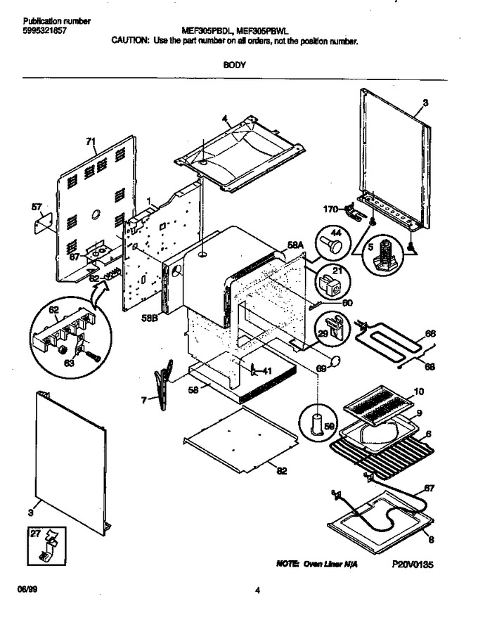 Diagram for MEF305PBWL